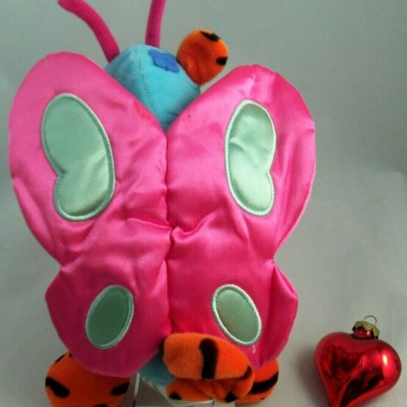 Disney 9" Tigger Butterfly Bean Bag Plush - 2000,  New with Tag - Picture 3 of 12